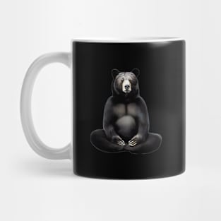 Zen Black Bear Mug